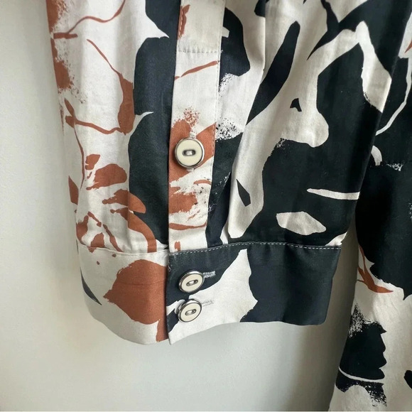 Soft Surroundings Moonglow Cotton Button Front Tea Midi Shirt Dress collated - Picture 7 of 15